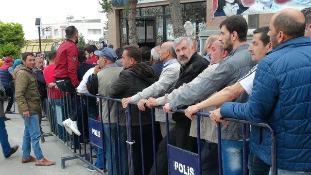 Kilis'te geçici işe başvuru kuyruğu