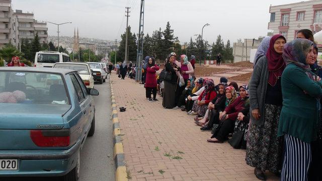 Kilis'te geçici işe başvuru kuyruğu