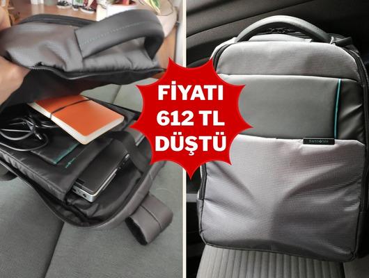SAMSONITE sırt &ccedil;antasında kısa s&uuml;reliğine indirim başladı!