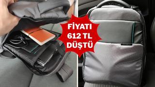 Hem ergonomik hem kaliteli: Samsonite sırt çantasında indirim var
