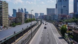 İstanbul'da bayram nedeniyle yollar boş kaldı