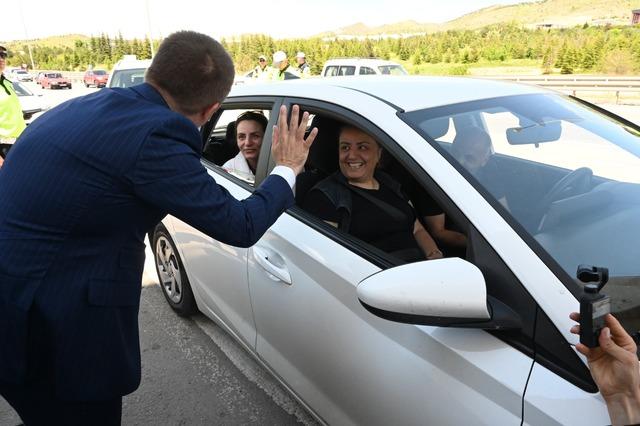  Kilit kavşak  Kırıkkale de bayram arifesi yoğunluğu 3