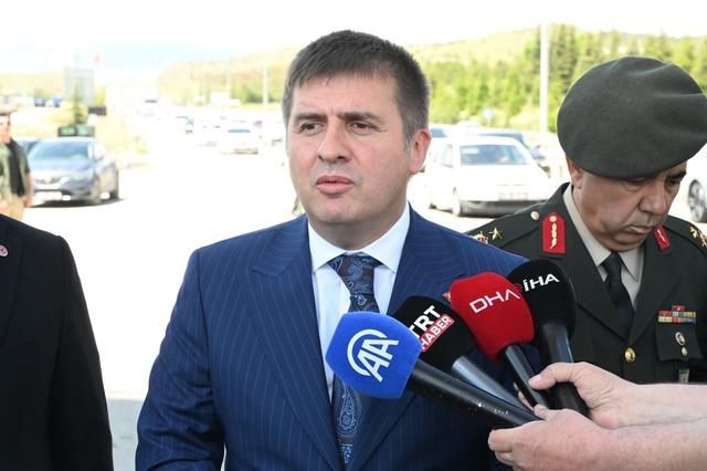  Kilit kavşak  Kırıkkale de bayram arifesi yoğunluğu 2