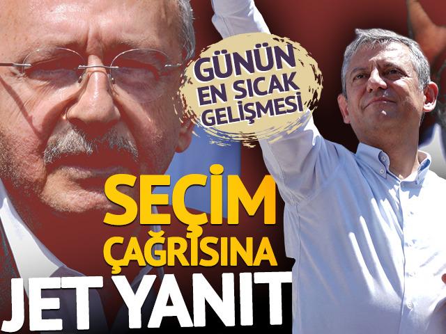 Se&ccedil;im &ccedil;ağrısına jet yanıt