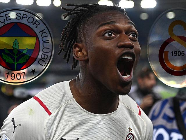 Rafael Leao veda mesajını yayınladı! Galatasaray ve Fenerbah&ccedil;e devrede
