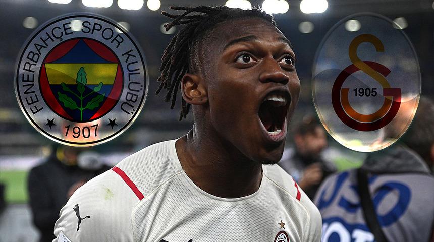 Rafael Leao veda mesajını yayınladı! Galatasaray ve Fenerbah&ccedil;e devrede