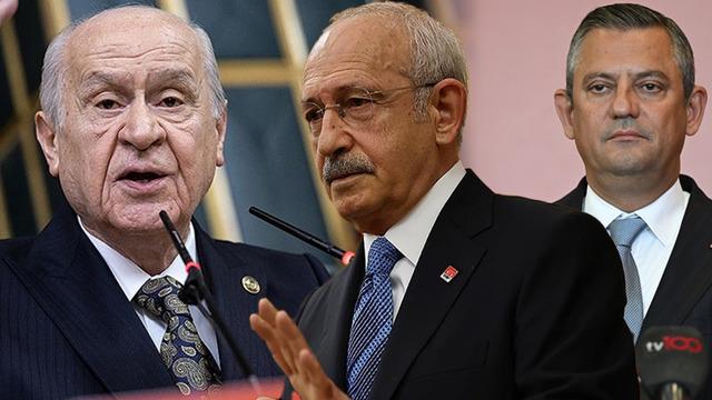Devlet Bahçeli, Özgür Özel ve Kemal Kılıçdaroğlu ile görüştü