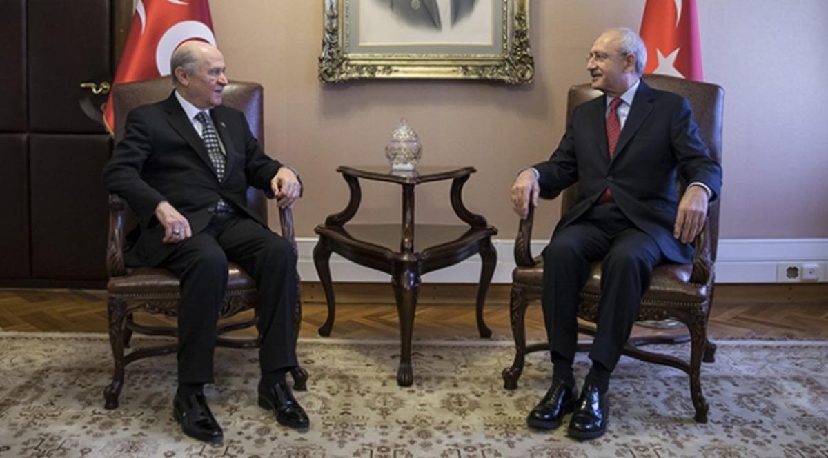 Devlet Bahçeli, Özgür Özel ve Kemal Kılıçdaroğlu ile görüştü 2