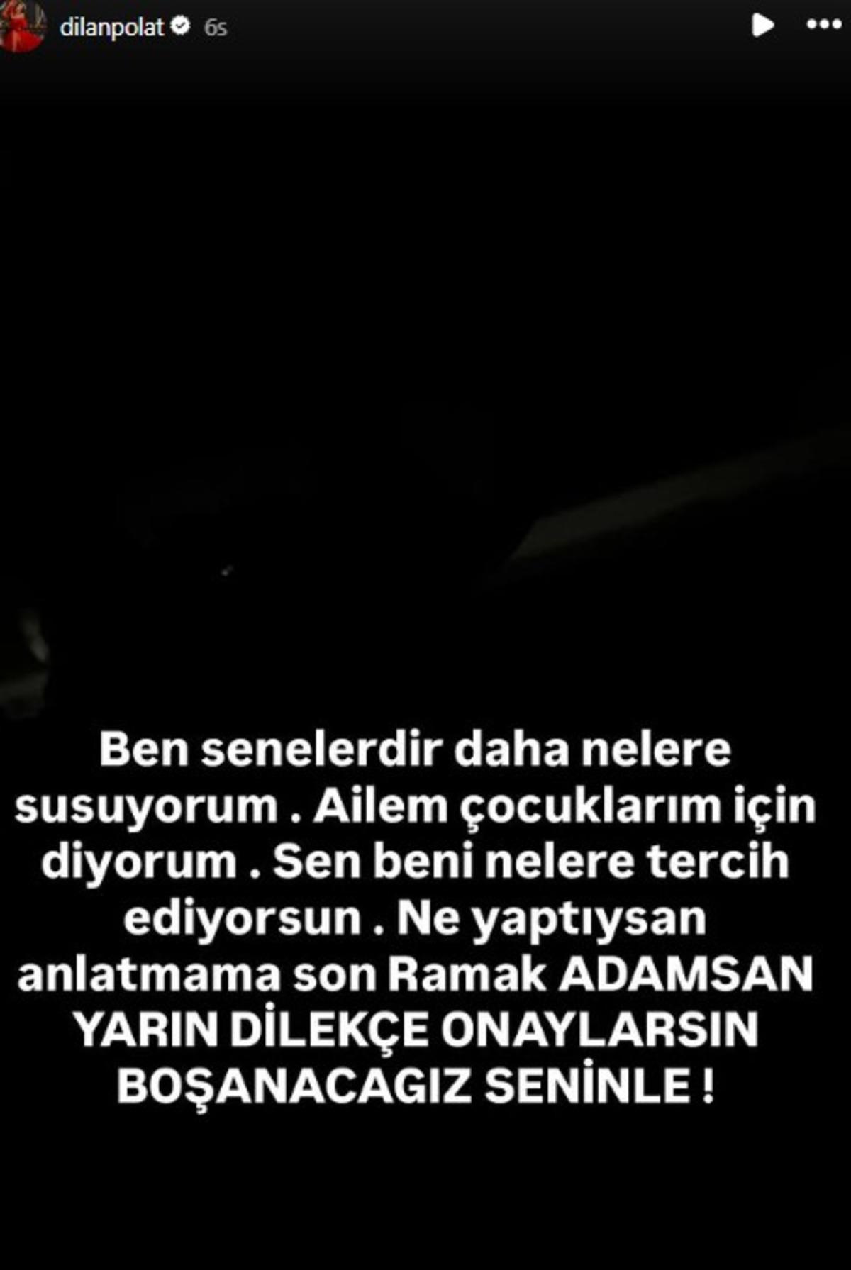 Daha yeni barışmışlardı! Dilan Polat bir kez daha Engin Polat tan boşanma kararı aldı 3