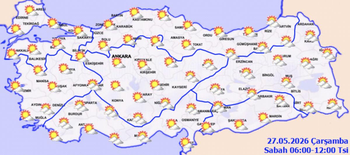 Bayramın 2. ve 3. g&uuml;n&uuml; hava tersine d&ouml;n&uuml;yor: Plan yapanlar dikkat! 2