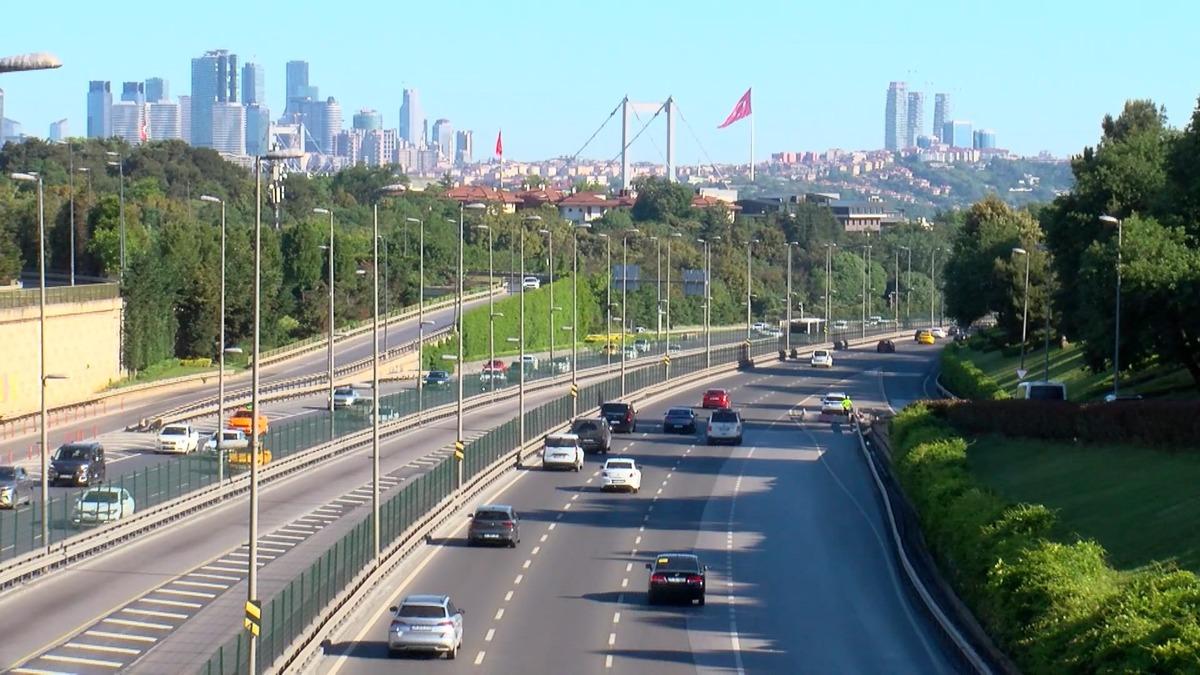 İstanbul da bayramın ilk gününde trafik yüzde 4 ölçüldü! 1