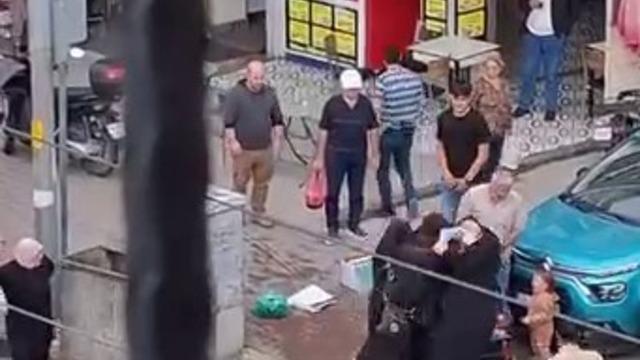 Bursa’da dilencilerin ’yer kavgası’ kamerada