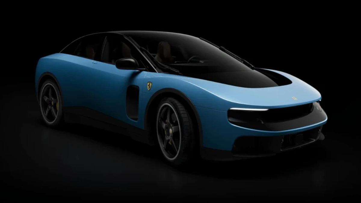 Ferrari’nin elektrikli aracı tanıtıldı! Tasarımı eleştirildi 2