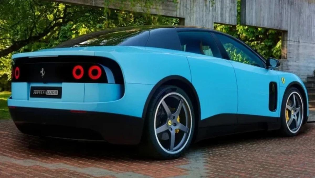 Ferrari’nin elektrikli aracı tanıtıldı! Tasarımı eleştirildi 1