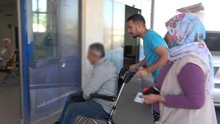 Tosunun darbesiyle yaralanan vatandaşın bacağına 60 dikiş atıldı