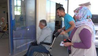 Tosunun darbesiyle yaralanan vatandaşın bacağına 60 dikiş atıldı