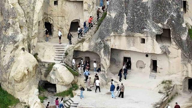 Kapadokya’da bayram yoğunluğu 4