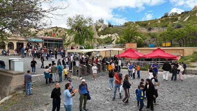 Kapadokya’da bayram yoğunluğu 2