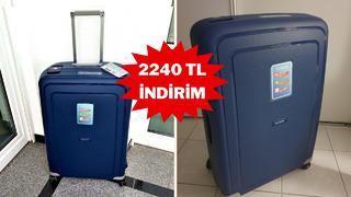Seyahat tutkunlarına müjde: Samsonite valizde indirim başladı
