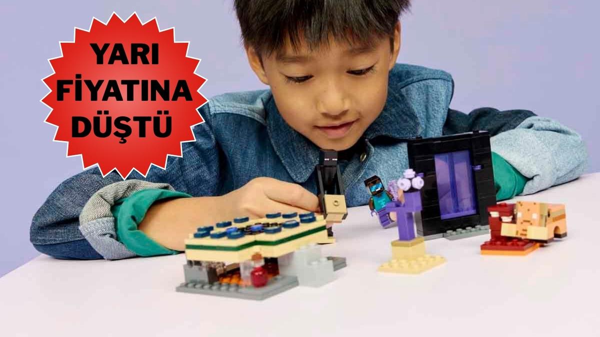 LEGO Minecraft setini indirimli fiyatla keşfedin!