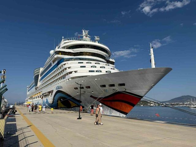 Bodrum&rsquo;a kruvaziyer ile 2 bin 377 turist geldi 1