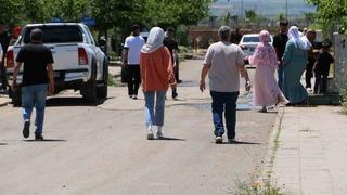 Diyarbakır’da Kurban Bayramı’nın ilk gününde mezarlıklar doldu taştı