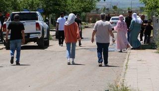 Diyarbakır&rsquo;da Kurban Bayramı&rsquo;nın ilk g&uuml;n&uuml;nde mezarlıklar doldu taştı