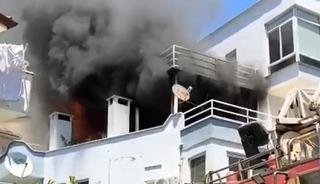 Balkonda mangal keyfi facia ile sonu&ccedil;landı
