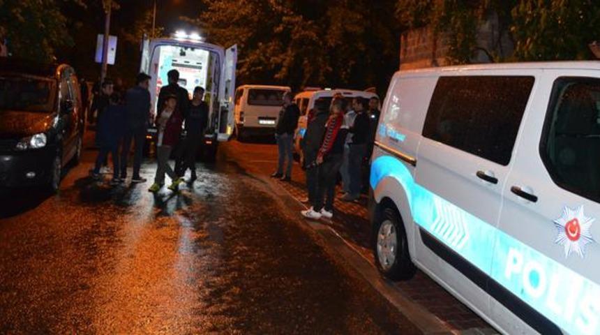 Tartıştığı eşini bacağından bıçakladı, balkonda uyuyakaldı