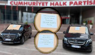 Kılı&ccedil;daroğlu Genel Merkez &ouml;n&uuml;nde satışa &ccedil;ıkardı: "Haram ara&ccedil;"