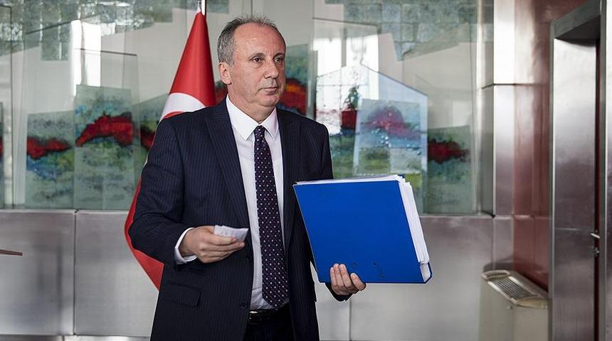 Muharrem İnce CHP'den bugün istifa edecek