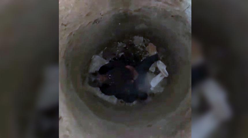 Yer: Konya! Kuyuya d&uuml;şen kadın yaralandı