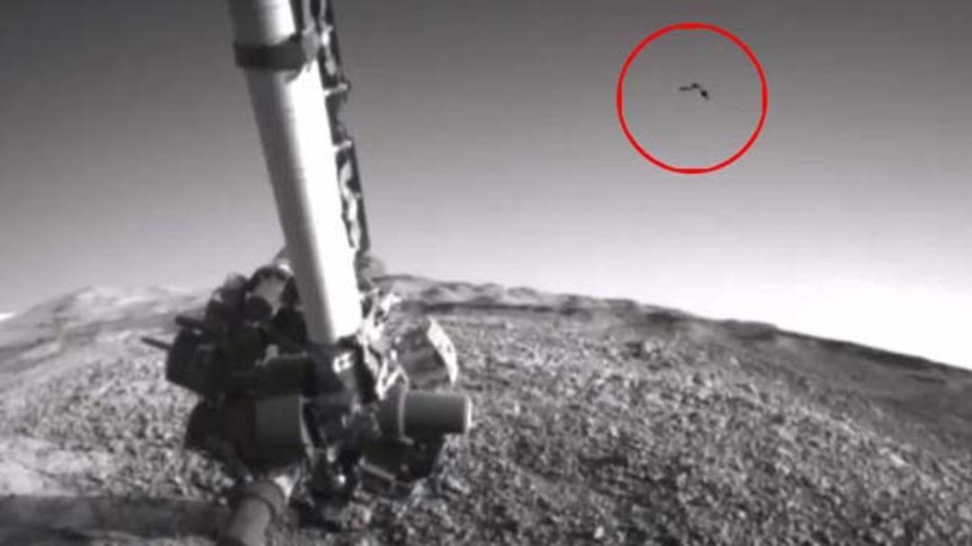 Havadaki kuş mu? Kafa karıştıran kare