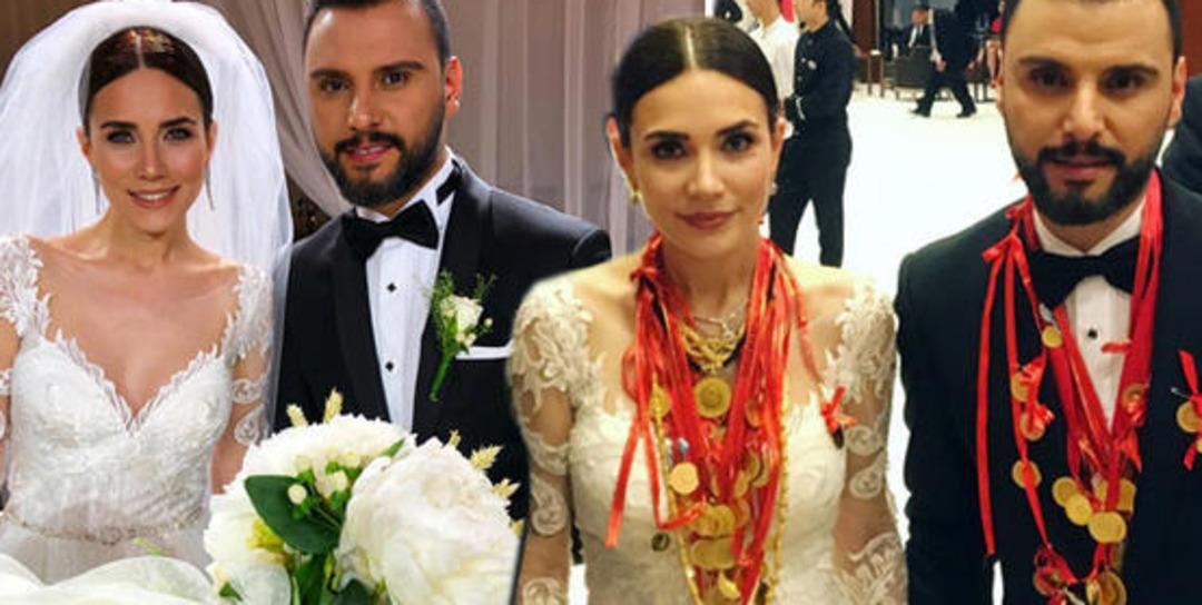 Alişan - Buse Varol'a d&uuml;ğ&uuml;nde servet takıldı! İşte altınların değeri...