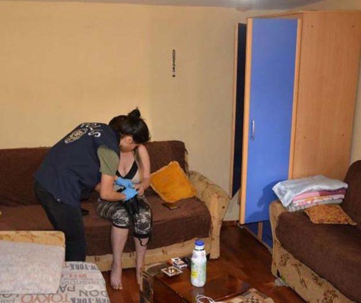 Fuhuş operasyonunda Gürcü kadın dolaptan çıktı! G4