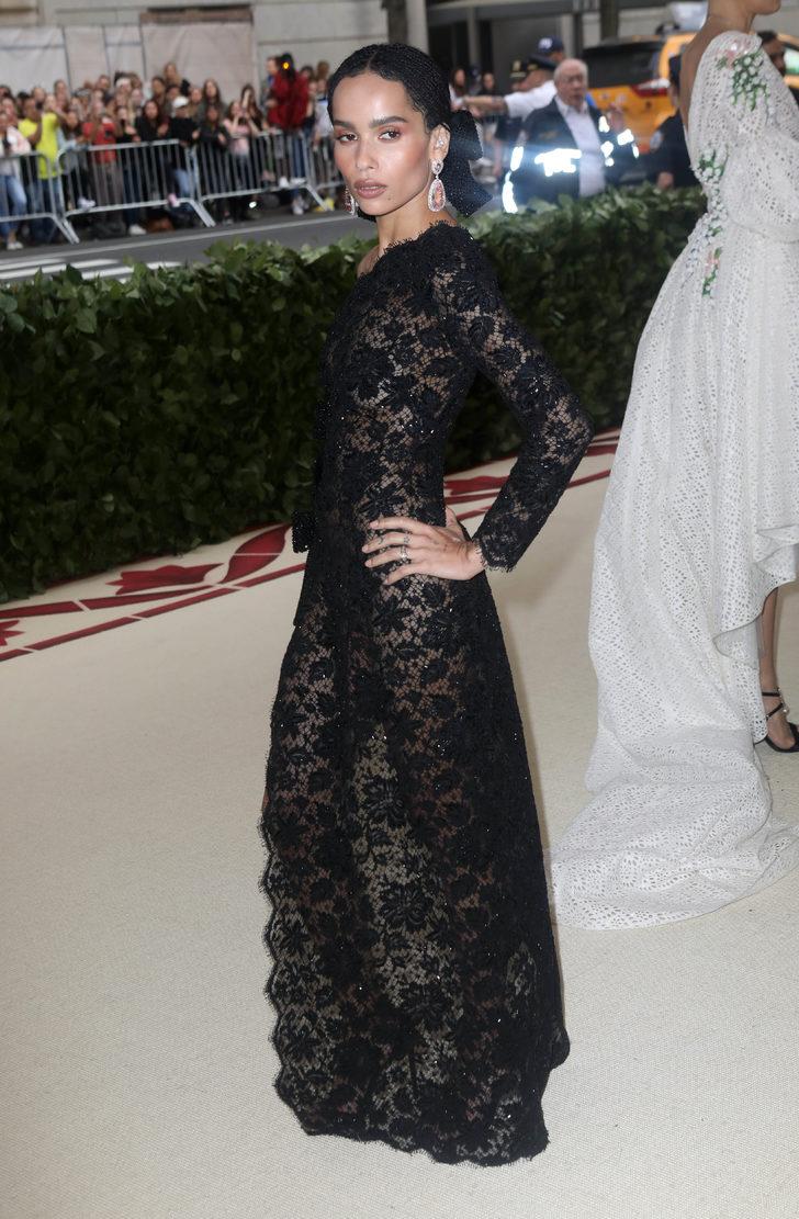 Met Gala 2018'in en cesur ismi: Zoe Kravtiz G4