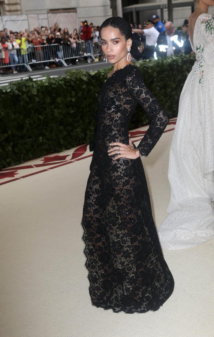 Met Gala 2018'in en cesur ismi: Zoe Kravtiz G5