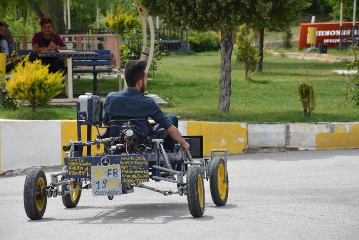 Öğrenciler hurdalardan iki bin liraya otomobil yaptı G3
