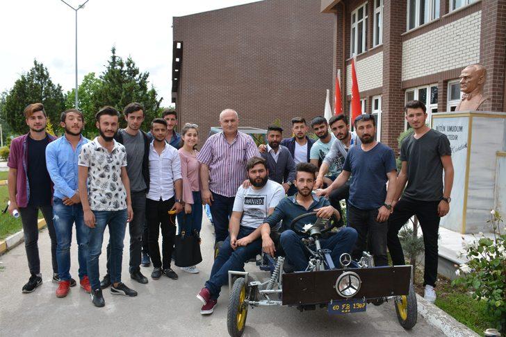 Öğrenciler hurdalardan iki bin liraya otomobil yaptı G4