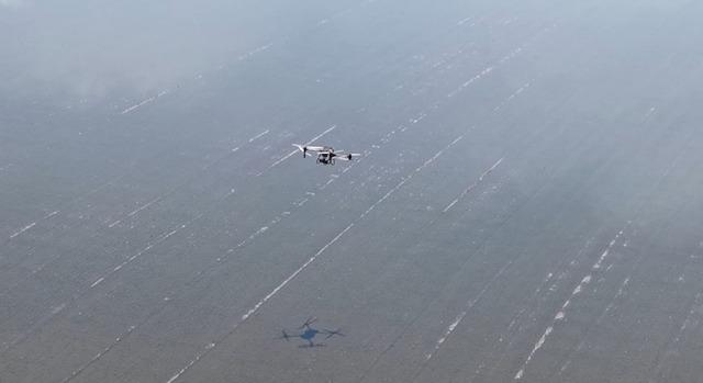 Dron ile çeltik ekimi 7