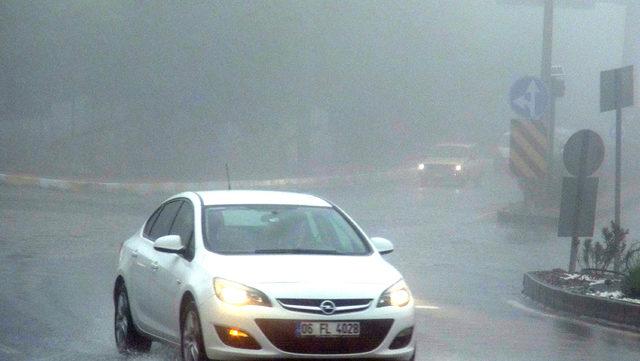 Mardin, yağmur ve sise teslim 1