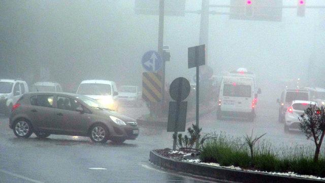 Mardin, yağmur ve sise teslim 3
