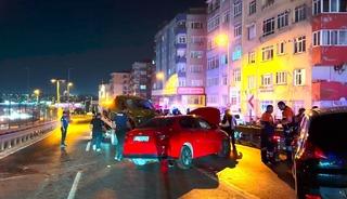 5 ara&ccedil; birbirine girdi, ortalık savaş alanına d&ouml;nd&uuml;