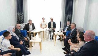 Bakan Tekin nişan t&ouml;renine katıldı