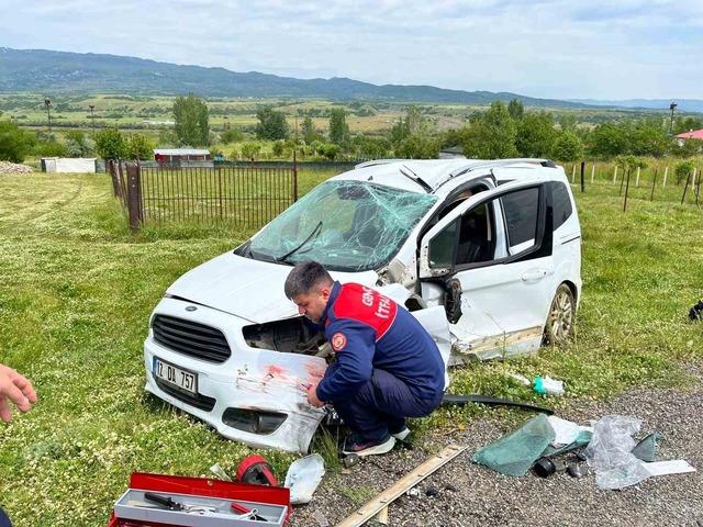 Bingöl’de trafik kazası: 2 yaralı 1