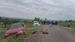 Bingöl’de trafik kazası: 2 yaralı