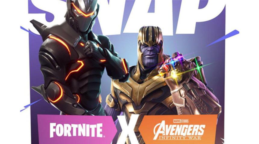 Avengers'ın Thanos'u şimdi de Fortnite'ta!
