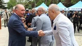 Çorum’da kent protokolü ve vatandaşlar bayramlaştı