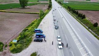 Çorum’da jandarma ekiplerinin bayram tedbirleri sürüyor