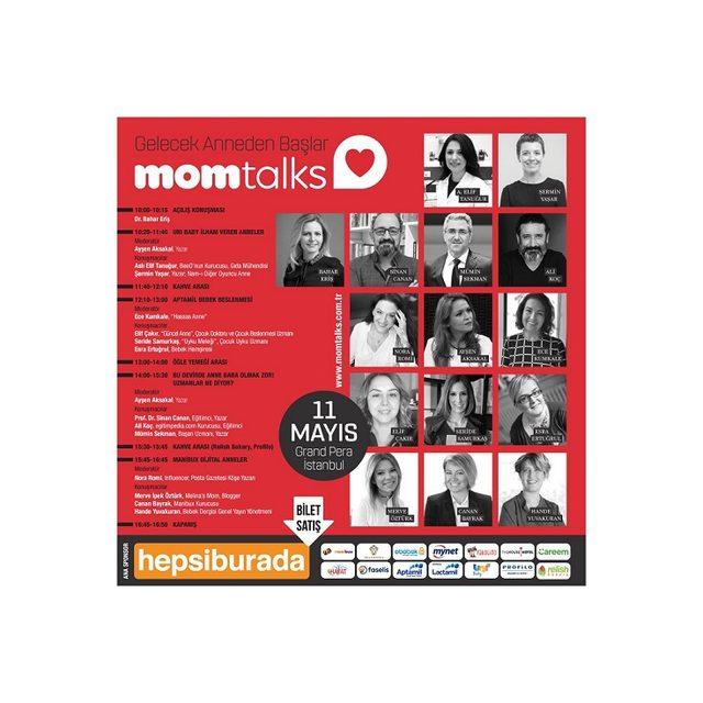 Anneler Hepsiburada’nın desteklediği MomTalks 2018’de buluşuyor